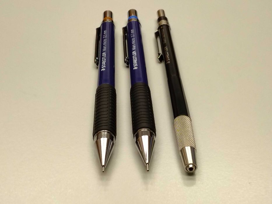 Lapiseiras Rotring, Staedtler, Tombow, Penac, Sakura e Mitsubishi-UNI
