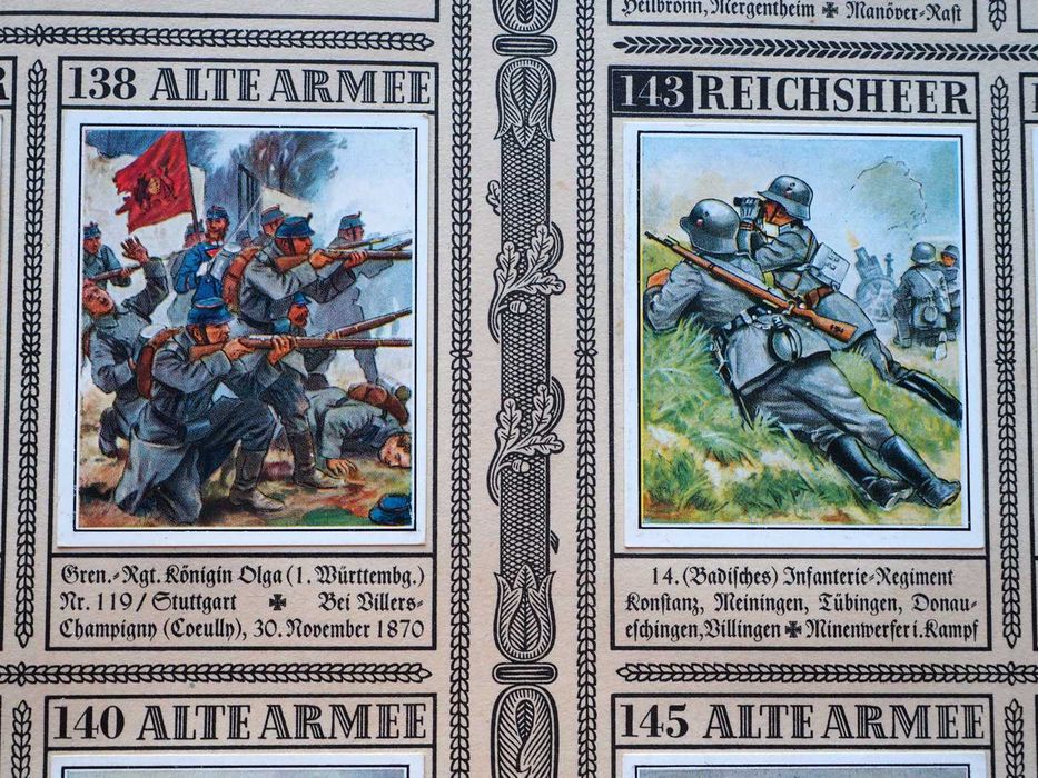 Caderneta Cromos Antiga Reich Alemão - 1933 - Excelente Qualidade