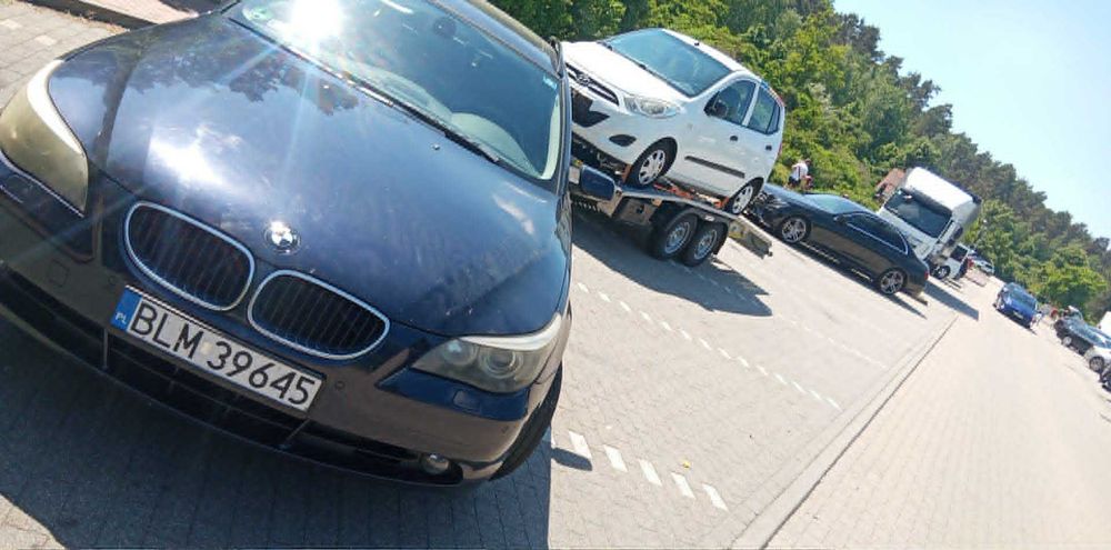 bmw e61  2.5 diesel 291tys przebiegu nowe turbo + olej doinwestowana manual