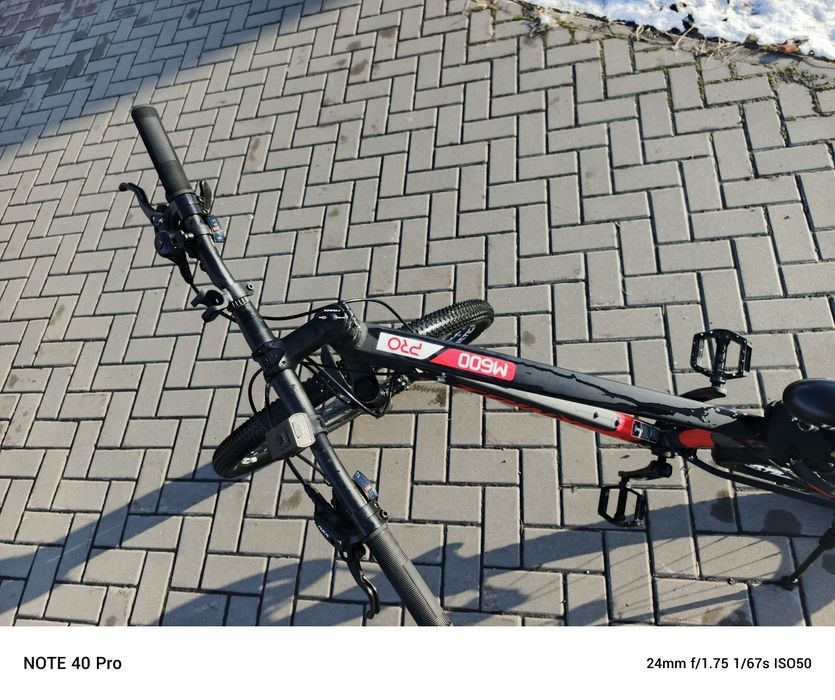 Велосипед Trinx M600 ProMatt-Black-Grey-Red