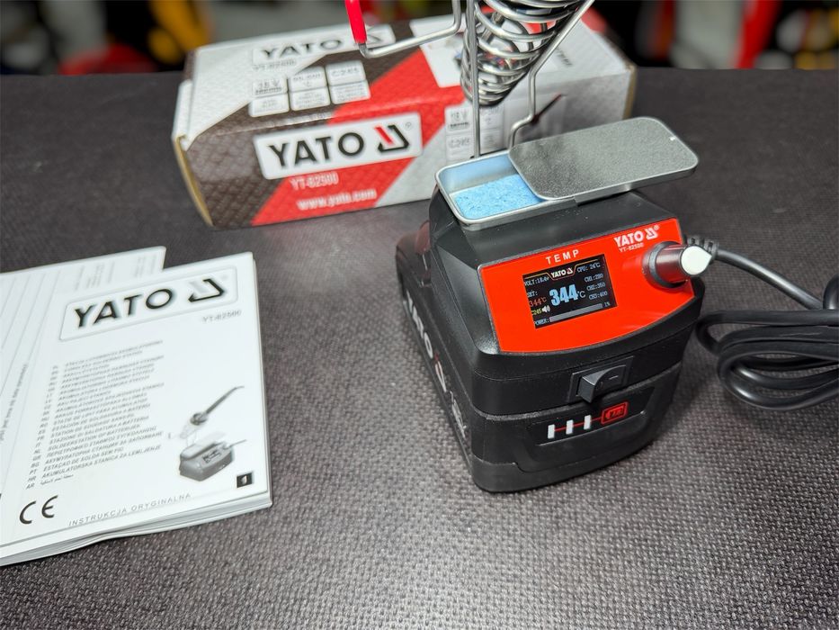 Паяльная станция аккумуляторная Паяльник YATO YT-82500 (без АКБ и ЗУ)