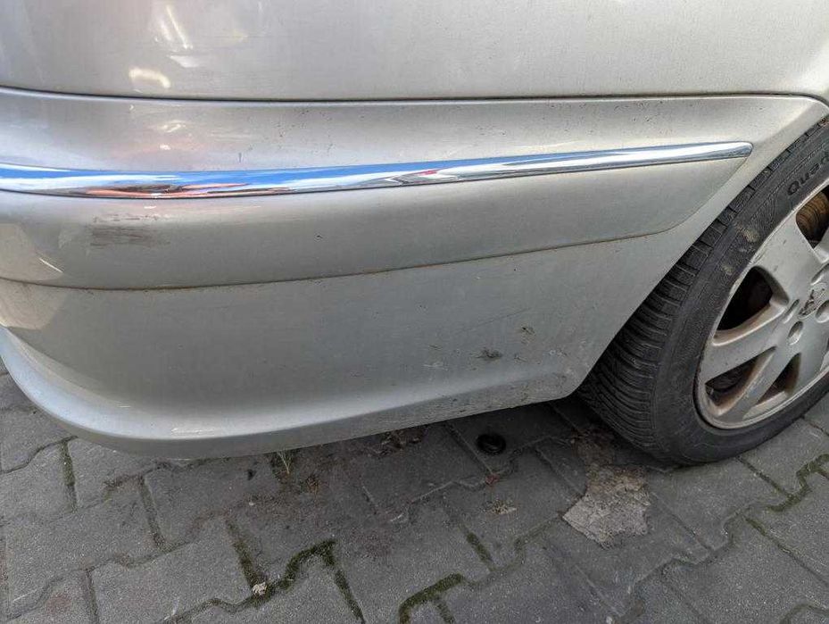 Zderzak tył tylny Peugeota 607 ETSC PDC