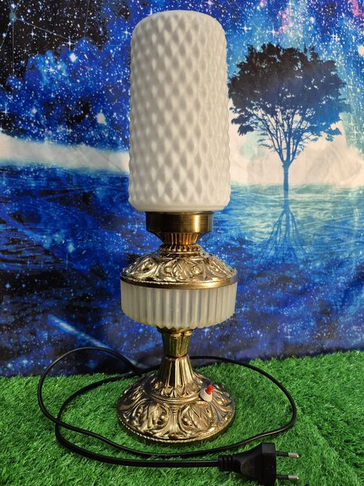 Vintage retro lampa stołowa