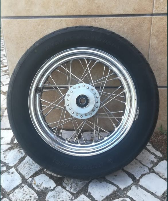 Roda 16 para harley davidson com pneu 120
