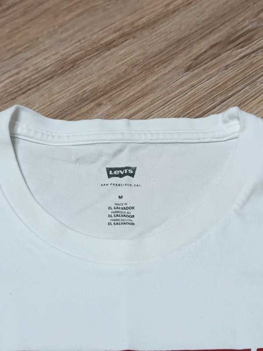 Levi's bawełniana koszulka roz M