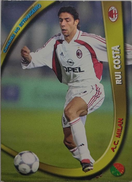 Carta Panini Rui Costa 2003/2004