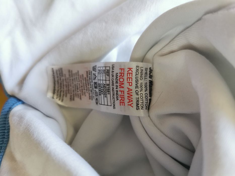 Śliczny otulacz w słoniki