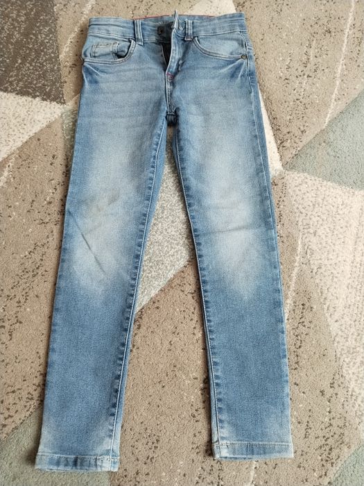 Spodnie jeans skinny 7-8lat dla chłopca