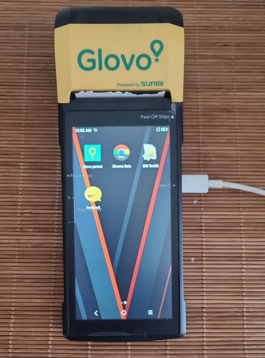 Sunmi POS  V2  da Glovo