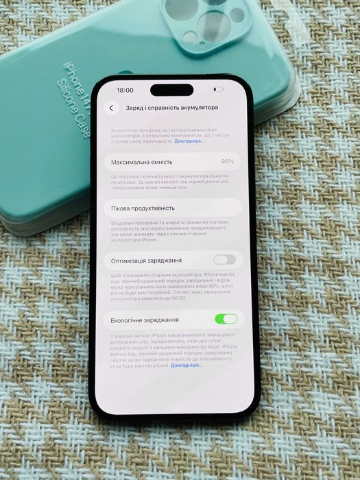 IPHONE 14 PRO MAX 128Gb АКБ 98% Space Black NEVERLOCK ( 08020)