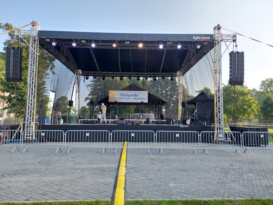 Scena  scena mobilna  światło dźwięk  sceny atestowane