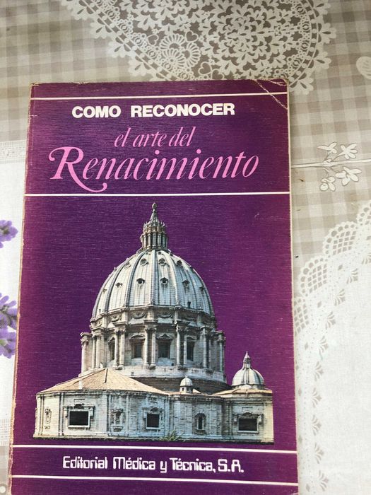 Livros  em espanhol - Como Reconhecer a Arte egípcia e do Renascimento