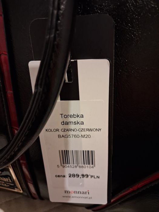 Torebka damska nowa Monnari