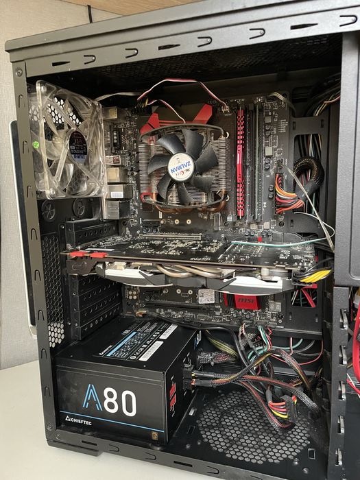 Ігровий компютер пк i7 6700,16 gb ddr4, gtx 1070 8gb, ssd 128, hdd 512