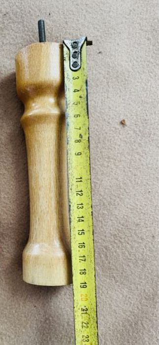 Деревʼяні ножки ручки циліндричні точені з болтами