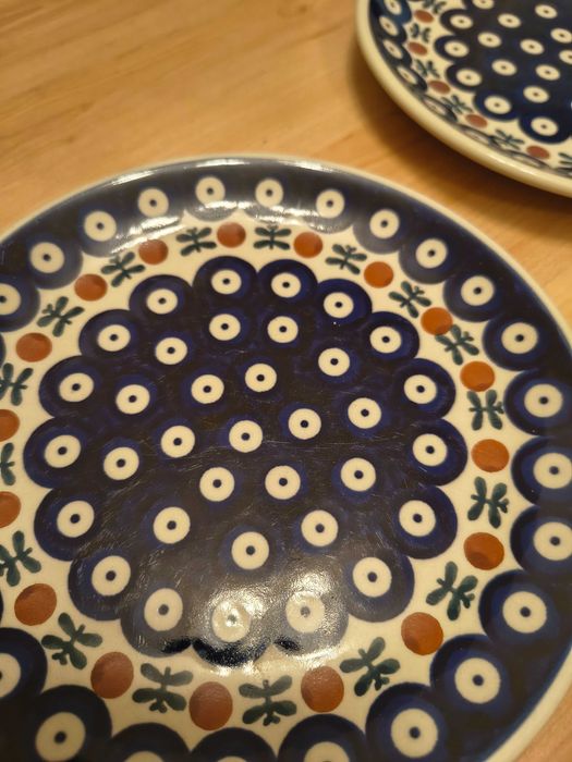 Talerz talerze Bolesławiec 70 ważka