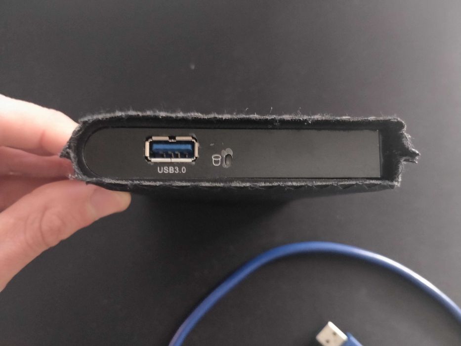 Caixa disco 2.5'' USB3.0 abertura rápida