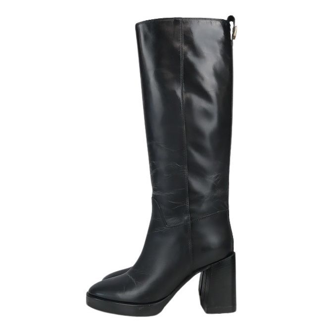 Buty damskie Furla, rozmiar 37, czarne, skórzane, damskie, buty SCH3499