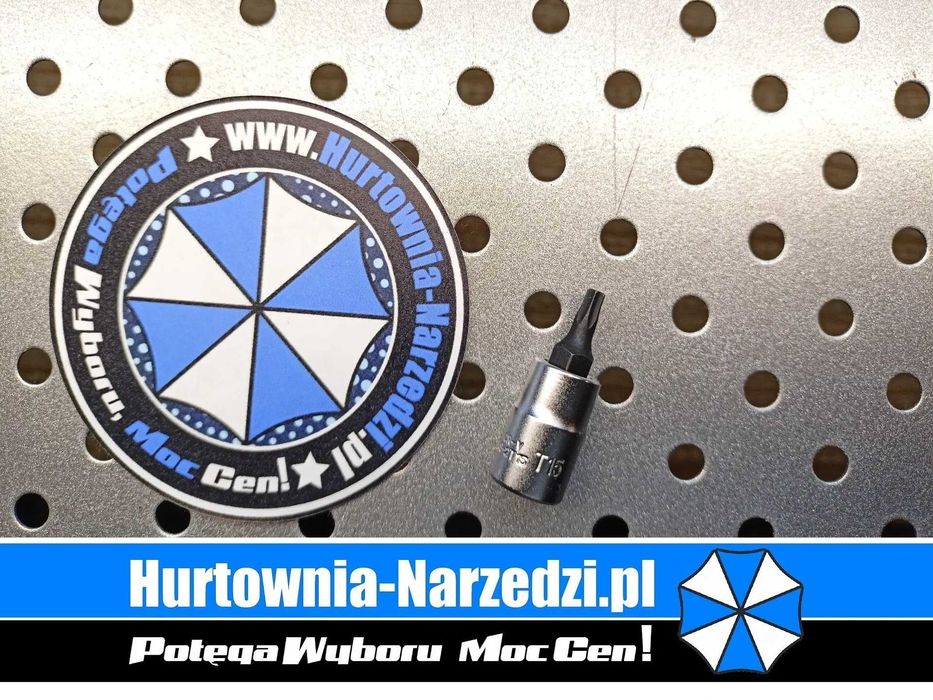 Nasadka 1/4" TORX T15 Cr-V HONITON Bit TORX T15 Bit T15