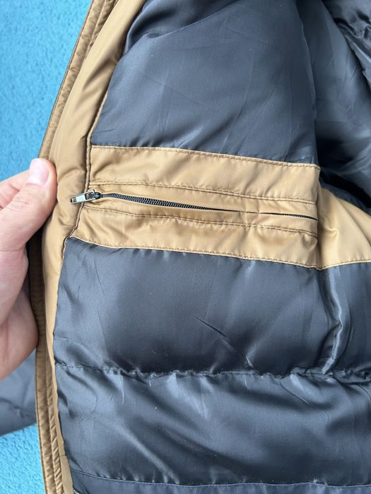 Зимовий довгий пуховик