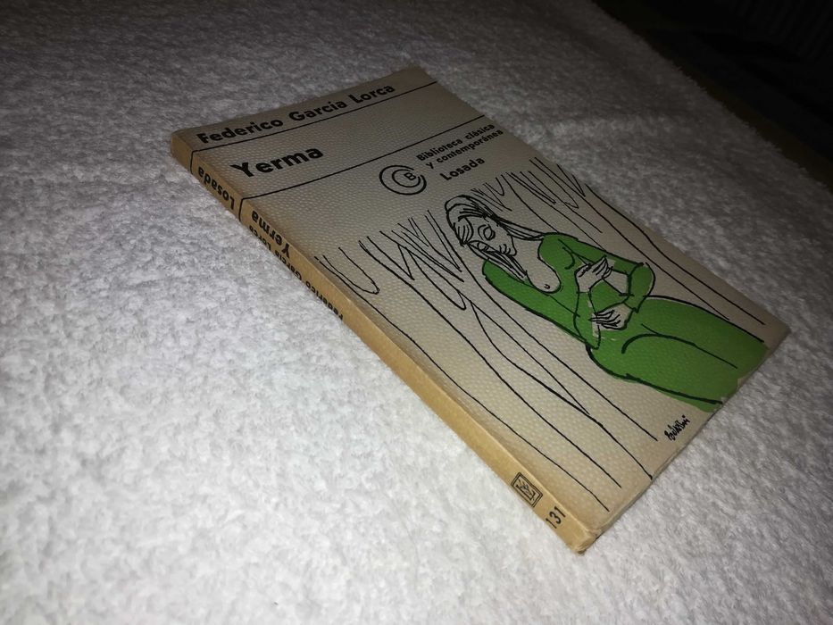 yerma (federico garcía lorca) 1971 livro