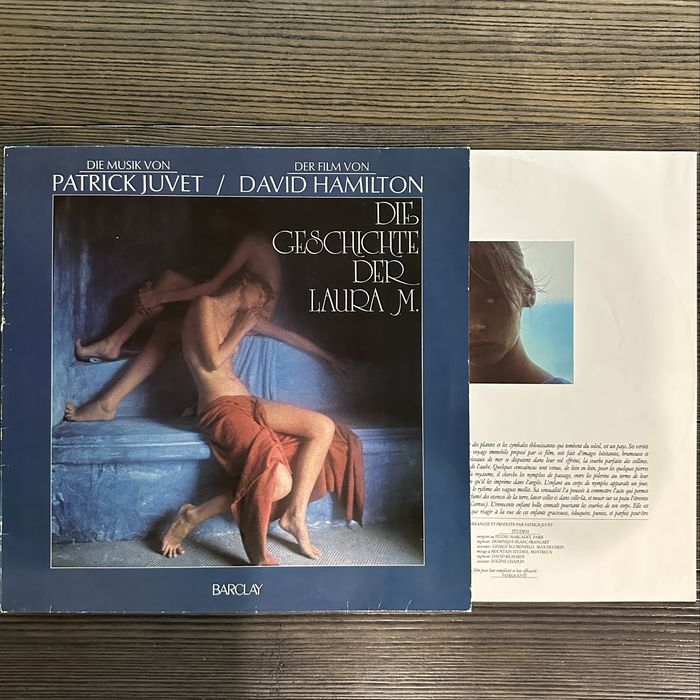 Платівка, вініл, саундтрек до фільму Laura, David Hamilton’а