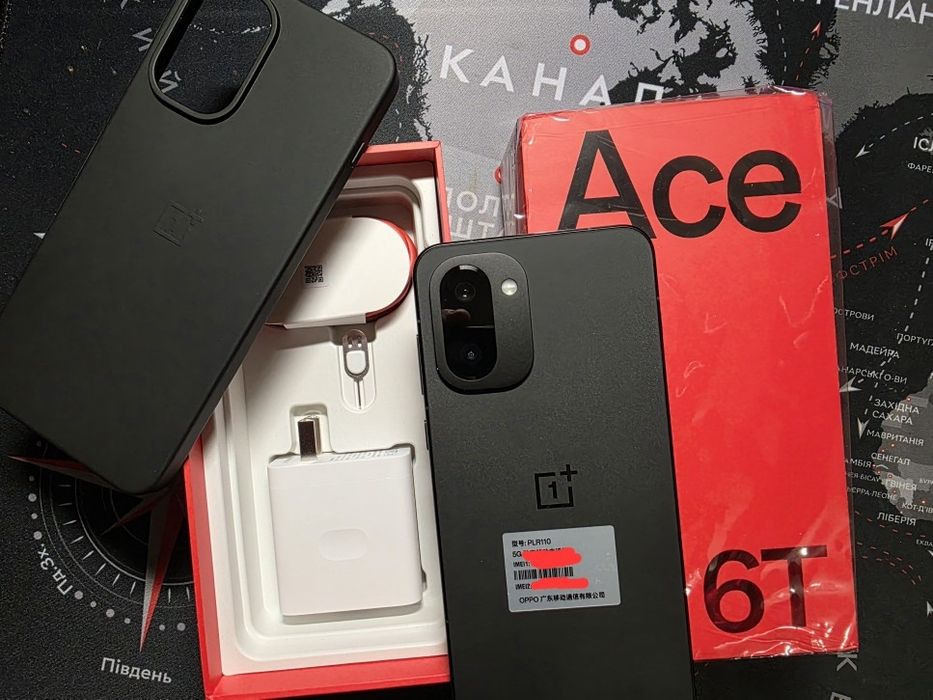 OnePlus Ace 6T (15R), 12/256, Snapdragon 8 gen 5, black, 8300 mAh