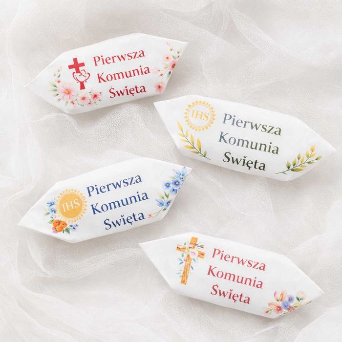 ]Krówki na Komunię personalizowane 1 kg Dostawa Gratis