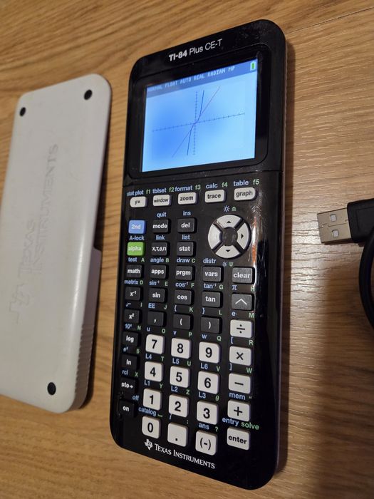 Calculadora gráfica Texas TI84 Plus CE-T - 100% funcional