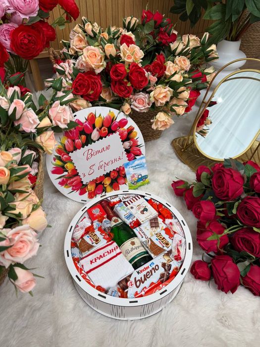 Подарунковий бокс до 8 березня