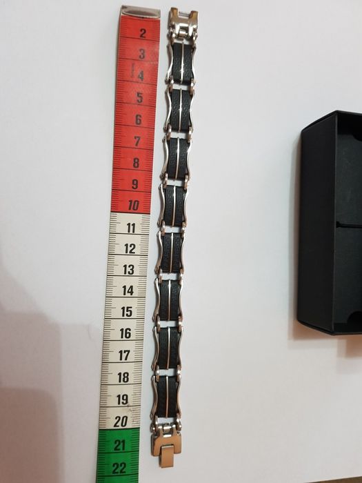 Bransoletka stal chirurgiczna 21cm