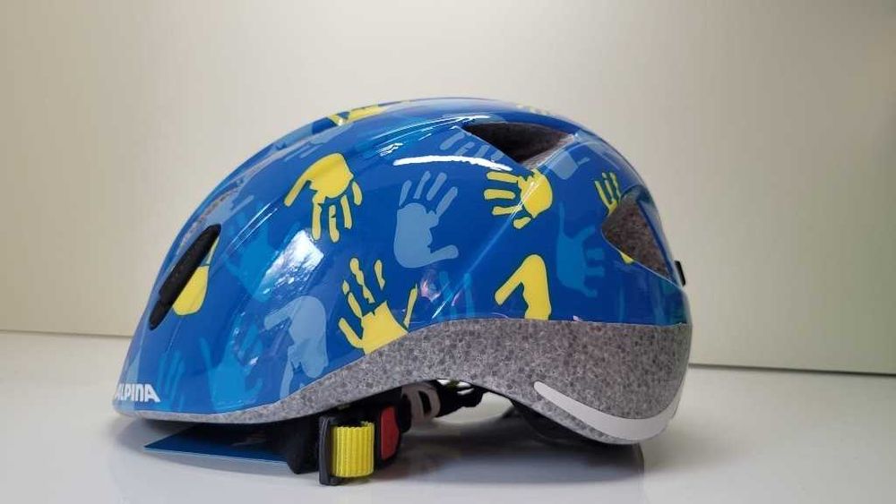 ALPINA XIMO kolorowy dziecięcy kask 45-49cm