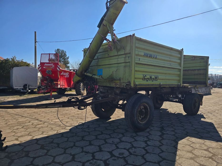 Ifa Conow HW 80 V6 Hl 80.11  CONOW V6 HW 80 Przyczepa przeładunkowa Zmijka