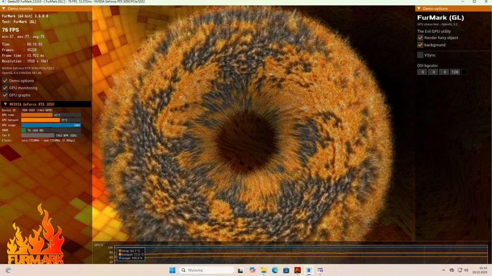 Komputer stacjonarny PC Ryzen 5 | RTX 3050 8 GB | Nvme |
