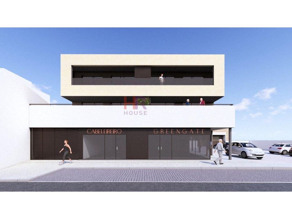 Vende-se T2 com lugar de garagem, varanda e anexo.