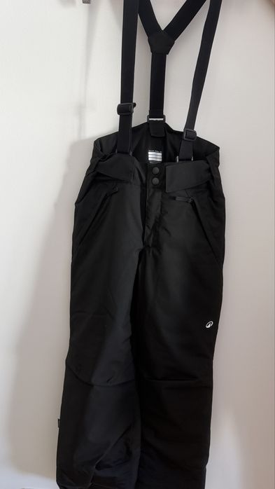 Wedze Quechua calças criança neve 10-12 Anos 500 PNF Pretas