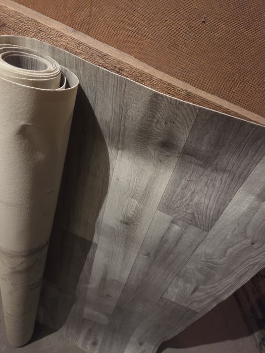 Wykładzina PCV szare drewno