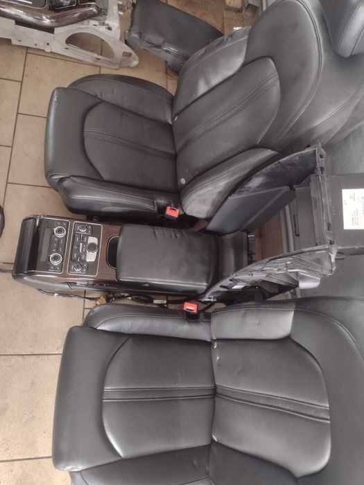 fotel tył prawy lewy Audi A8 D4 grzany z masażem