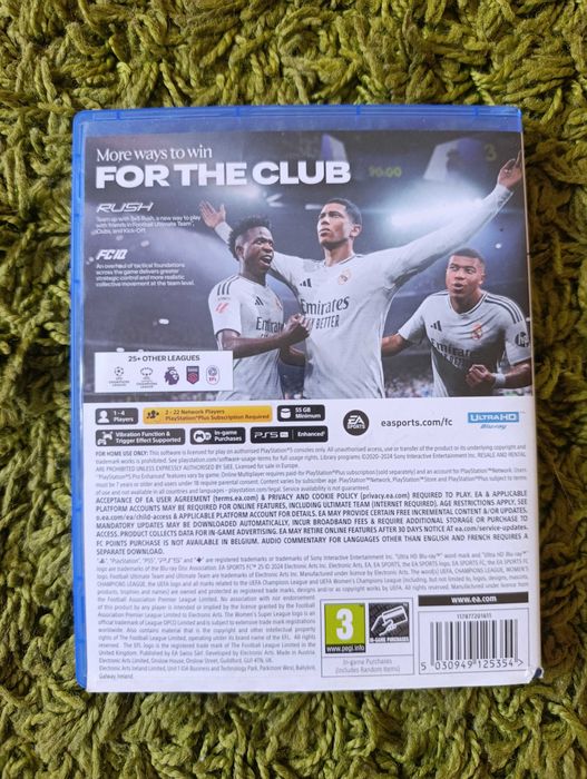 Ігровий диск PS5 EA SPORTS FC 25