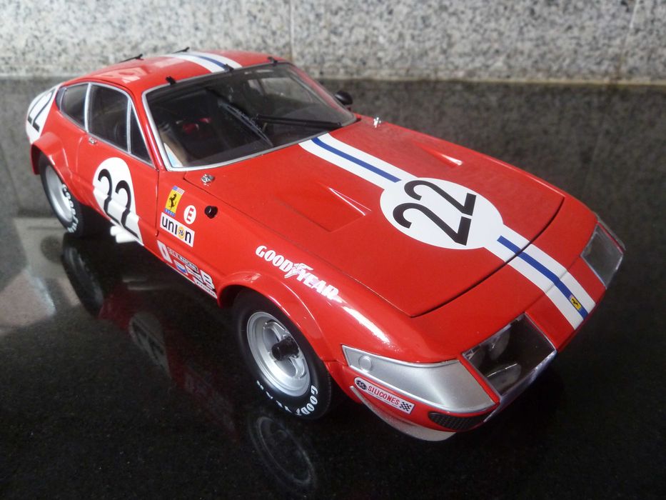 1:18 Kyosho, Ferrari 365 GTB4 Competizione, AutoArt Minichamps