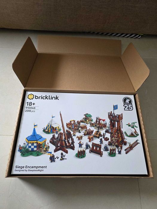 Lego 910045 - Siege Encampment. Novo, Selado e Descontinuado
