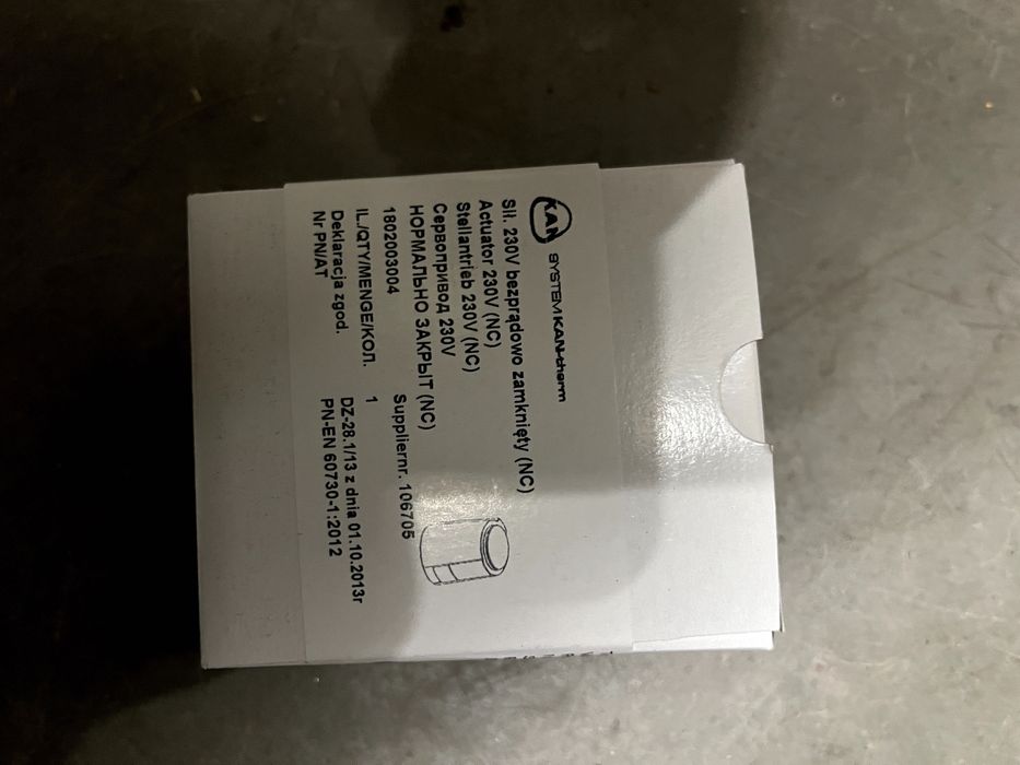 Kan therm siłownik 20 szt