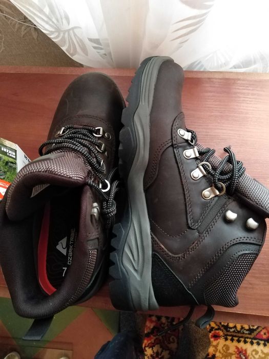 водонепроницаемые кожаные  мужские ботинки  Ozark trail из Америки