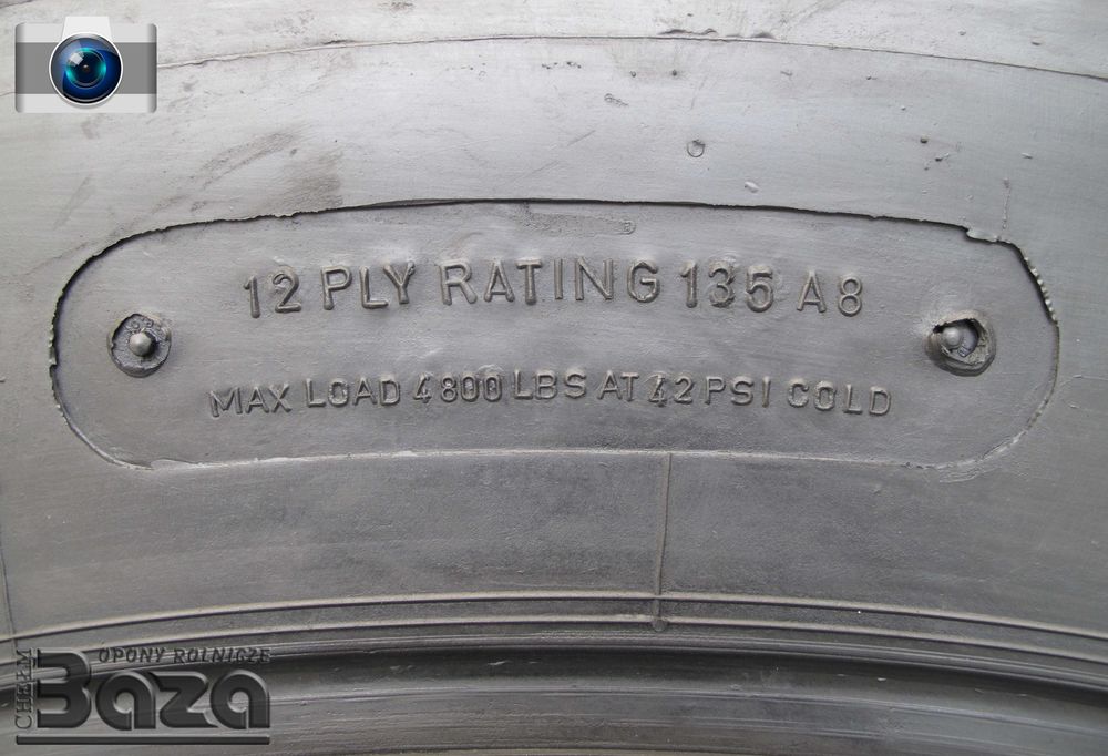 BAZA Opona 13.6-38 AGS Tyres - Indie 12PR Mocna Gruba + Tani Kurier !
