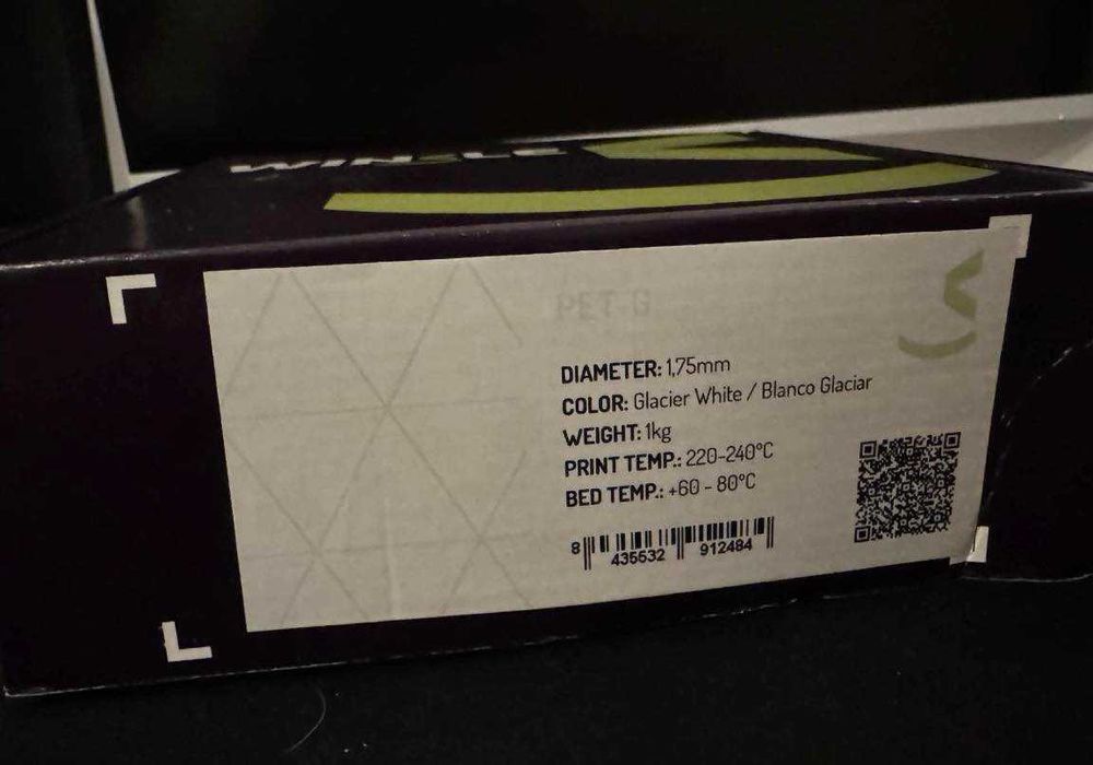 Filament PETG Winkle 1,75 mm 1kg kolor: glacier white