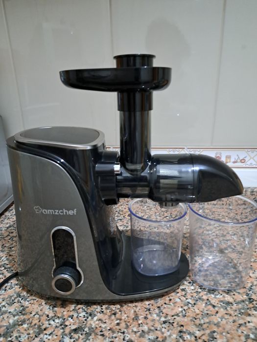 AMZCHEF Slow Juicer - Liquidificadora