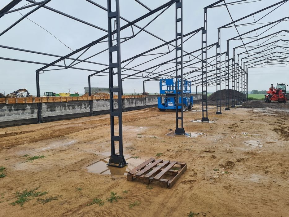 Projektowanie I budowa budynków gospodarczych i hale.