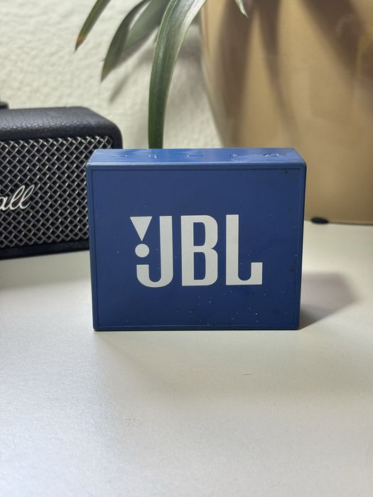 Coluna portátil JBL GO Bluetooth azul