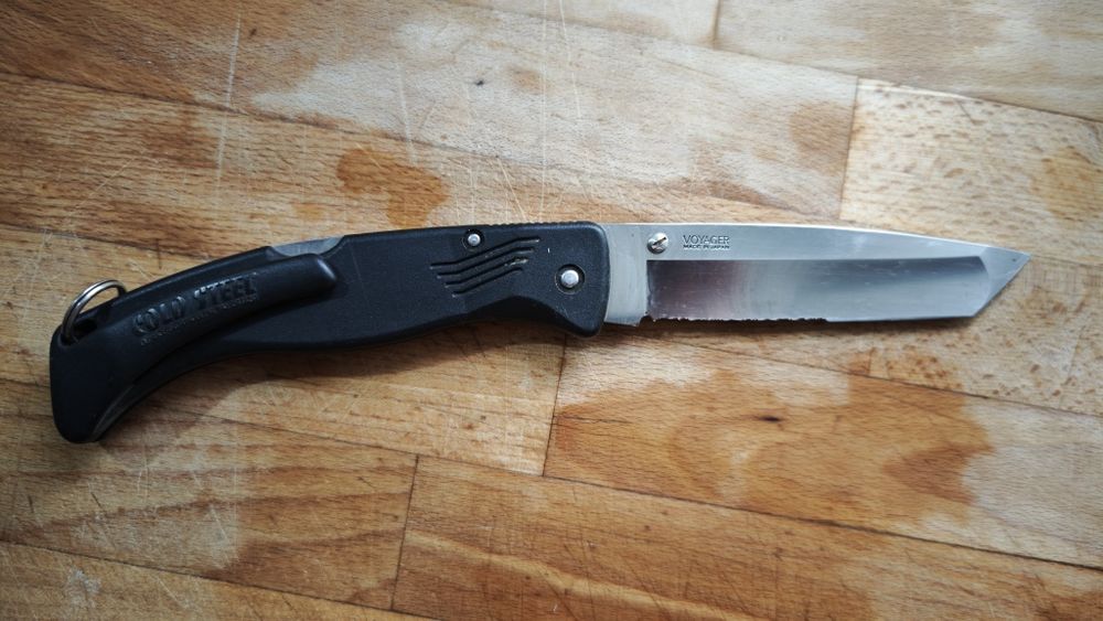 Cold Steel Voyager  tanto + ząbki 25 letni model!