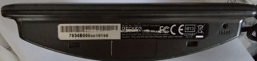 Nawigacja BECKER, używana, sprawna